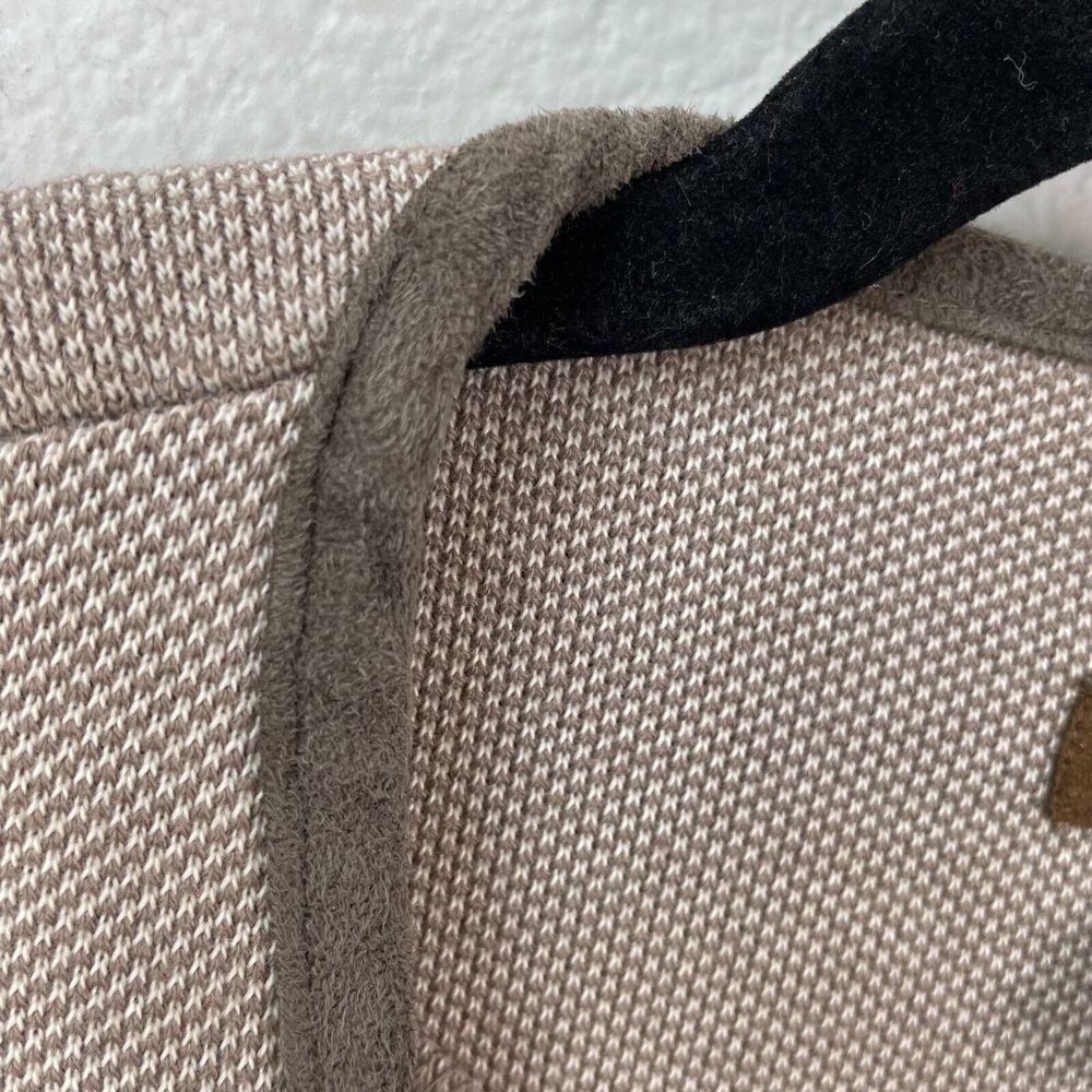 LL BEAN Womens Large Brown Button Up Cardigan Sweater Pockets - Picture 8 of 9